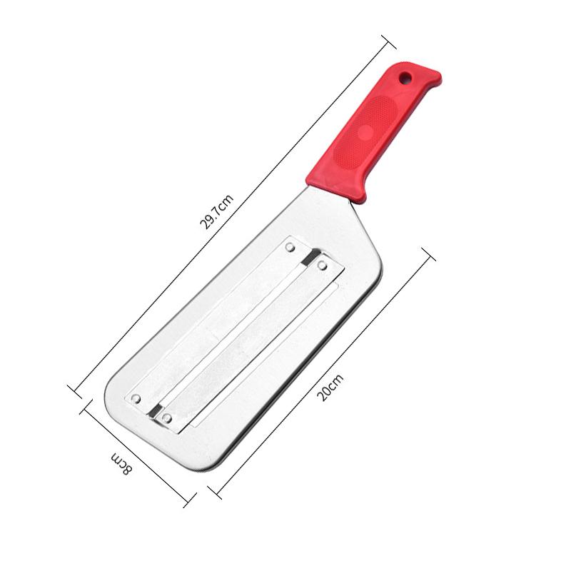 Слайсер для капусты Слайсер для лука Нож Двойное лезвие для нарезки Овощерезка Нарезка Кухонный нож Очиститель для рыбьей чешуи Нож Кухня