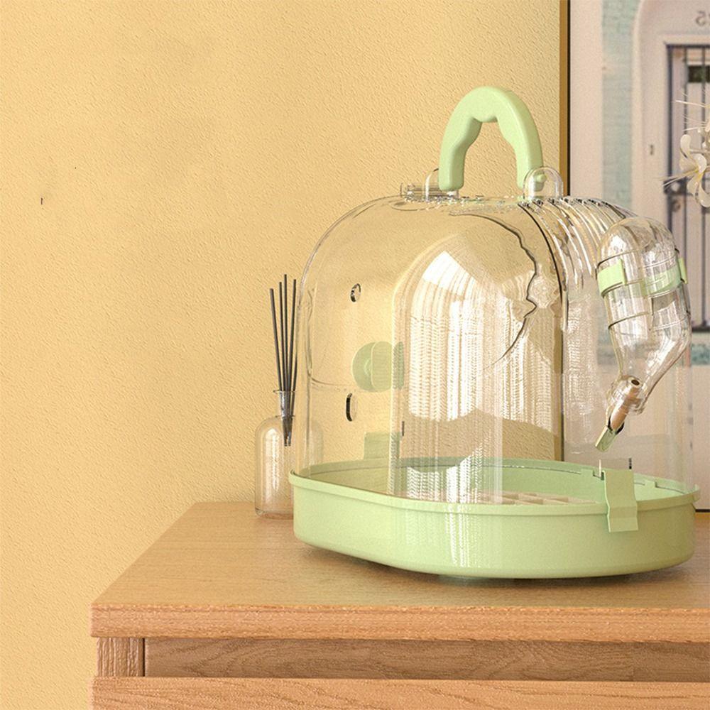 Breathable Bird Transport Cage Portable Parrots Carrying Case Lightweight Bird Carrier Go Out