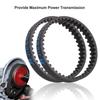 2PCS 132mm Transmission Drive Belts Replacement for VS4-10 Axial SCX10 SCX10 II SCX10 III RC Car