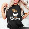 2025 Me Goose Ta Футболка Любитель Гусей Футболка с Гусем Глупый Гусь Испанская Футболка Забавный Подарок Испанской Маме Новинка Модная Одежда Женские Топы