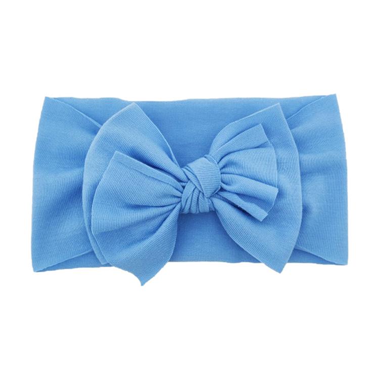 PL Newborn Infant Baby Headband Big Bow Headband Baby Girl Headbands Baby Knotted Bow Headwear