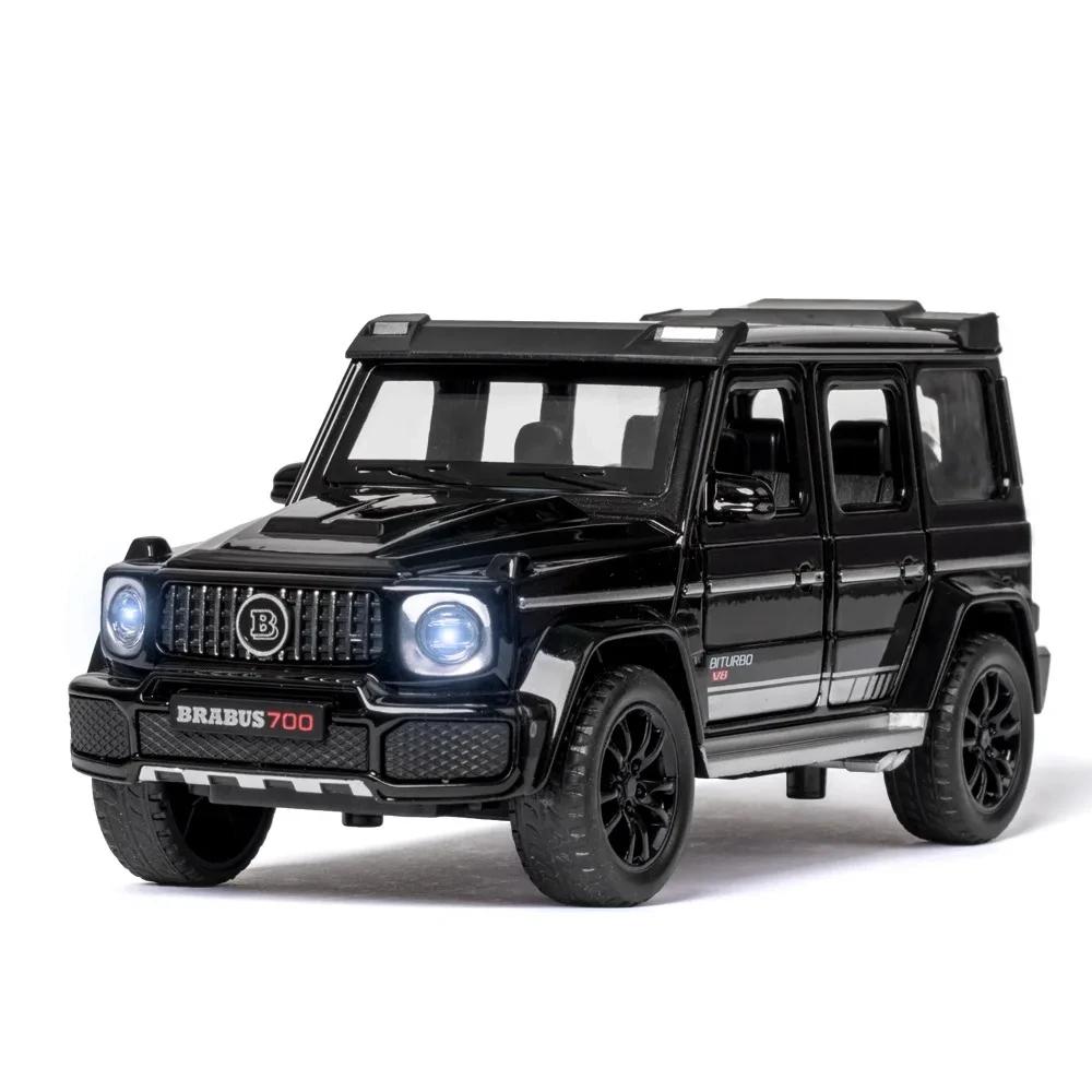 1/32 G700 Металлическая модель автомобиля Игрушка-симулятор Литой транспорт Автомобиль Внедорожник SUV со звуком и светом Коллекционная игрушка Подарок для детей 111