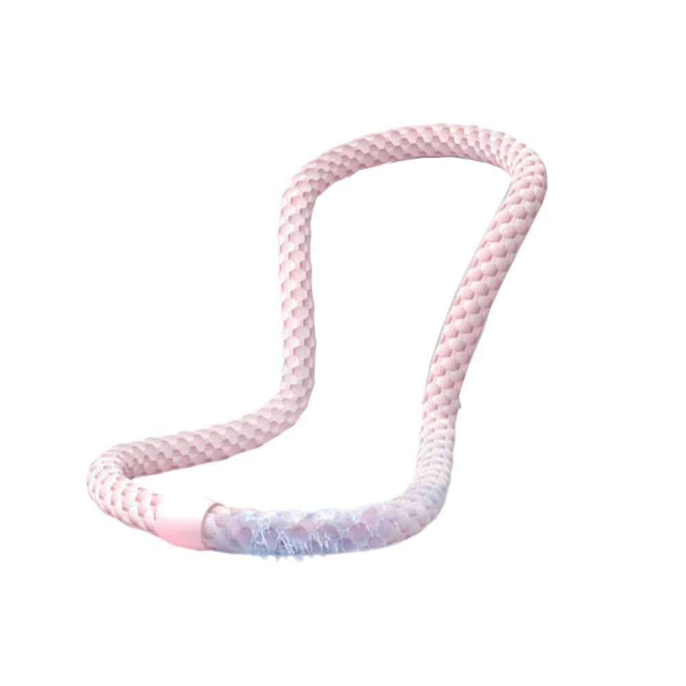 Ice Silk Soft Fitness Hoop Silent Design Fitness Waist Trainer Full-Body Training