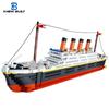 KNEW BUILT Модели круизных лайнеров Titanic Мини Строительные Блоки Игрушки Наборы для Девочек Подарок Взрослым Сборка Кирпичная Декорация с Куклами