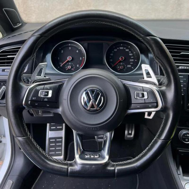 2026 Hot VOLKSWAGEN Car Steering Wheel Paddle Shift Extend Shifter Sticker For VW Golf 7 GTI MK7 GTE GTD RLINE Volkswage POLO Sc zf6