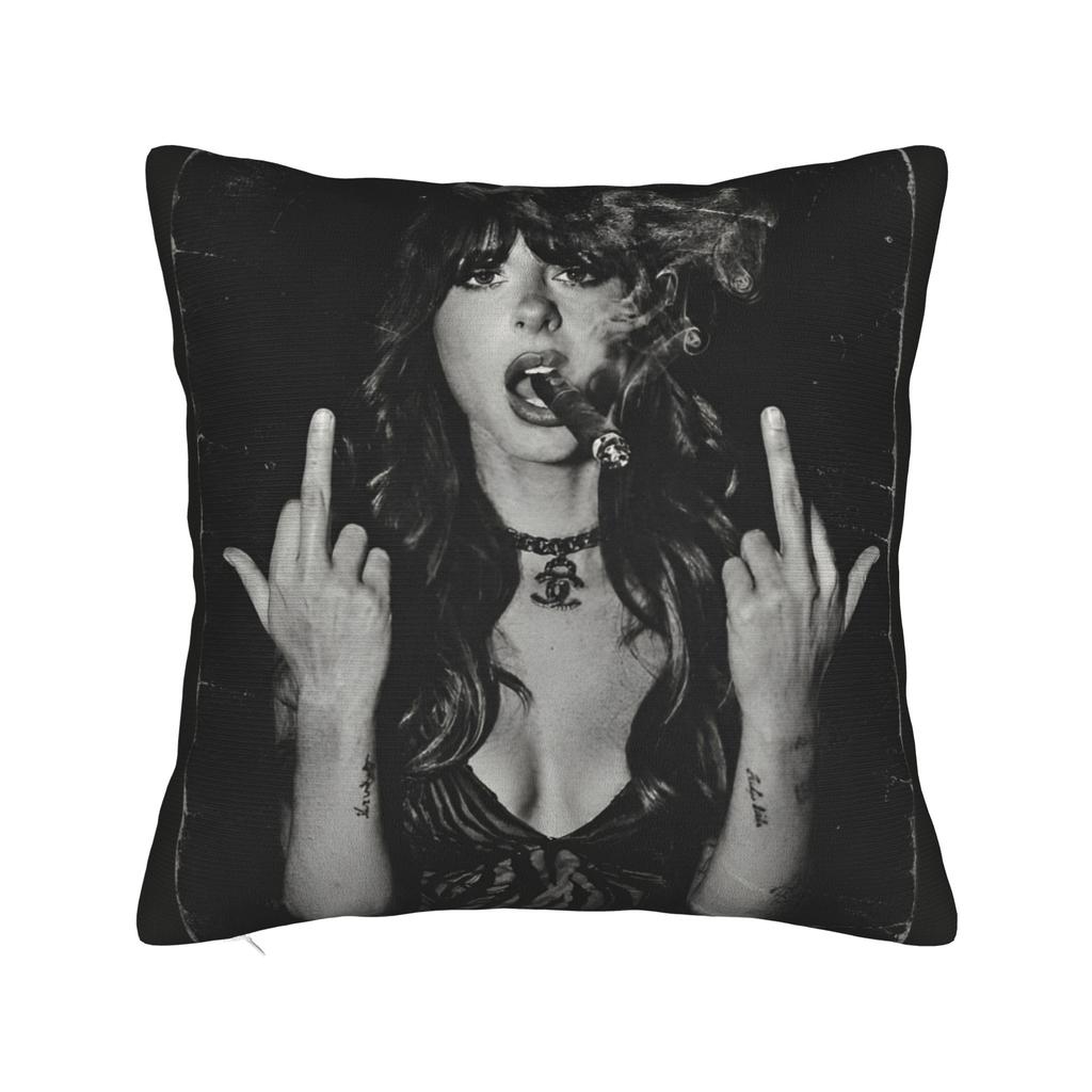 Ella Langley  wpap pop art Pillowcases  Novelty Pillow Case For Sofa Bedroom Home Decor Comfy Pillow Cover