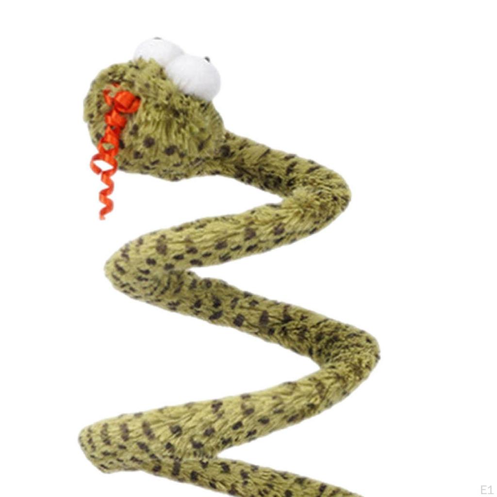 Cat Spiral Snake Toy Pet Coil Action Toys Creative Activity Swatting, Biting, Kitten
