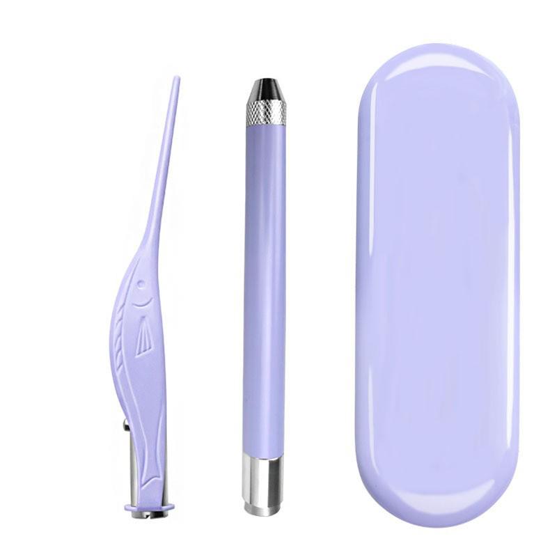 Перезаряжаемый набор светящихся ушных ложек для детей: Ухочистка и назальный зажим с подсветкой