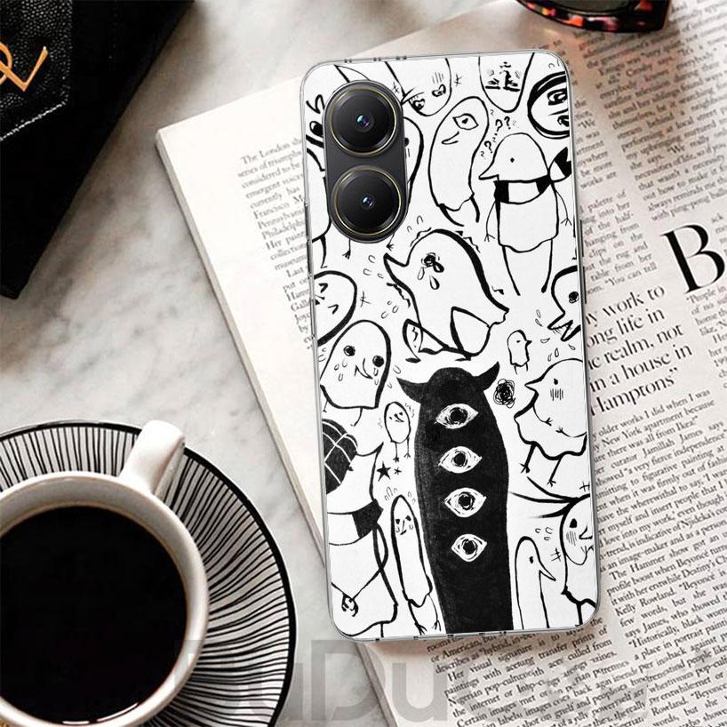 Чехол Oyasumi Punpun для Xiaomi Poco X7 X6 X5 Pro X3 Nfc F7 Ultra Чехол для телефона F6 F5 X4 F4 Gt F3 M6 M5S M4 M3 Печатный корпус Poco X7