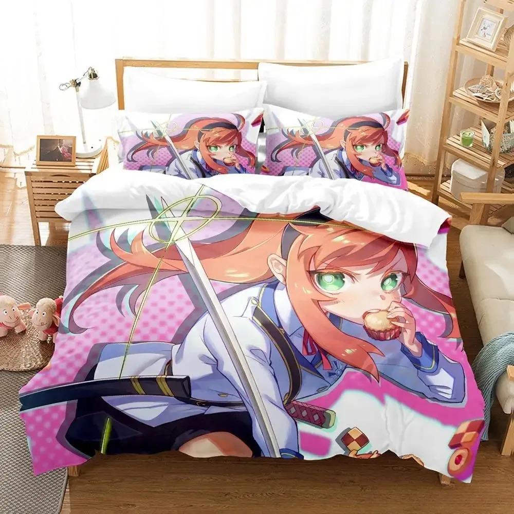 The Vampire Dies In No Time 2 Bedding Set Cartoon Anime Adult Kid Bedroom Duvet Cover Sets 3D Print Kawaii Anime