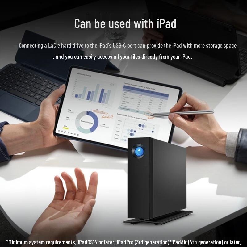 Внешний жесткий диск для настольного компьютера LaCie Enterprise с восстановлением данных