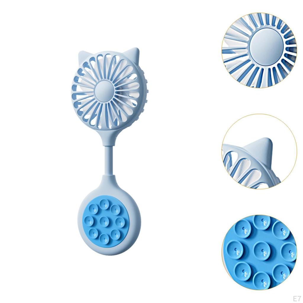 Вентилятор Компактный Персональный Складной Легкий Функция Hands-Free Малый Охлаждение Для Кемпинга