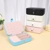 Exquisite Large-Capacity Jewelry Box for Travel - Portable Storage for Necklaces, Rings, and Earrings