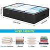 1pc Non-woven Underbed Quilt Storage Bag Large Capacity Foldable Clothing Sorting Bag Dustproof Storage Box Wardrobe Organizer