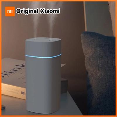 Xiaomi 600 мл светящийся увлажнитель воздуха двойной распылительный порт эфирное масло ароматерапия увлажнитель прохладный туман очиститель для домашнего офиса