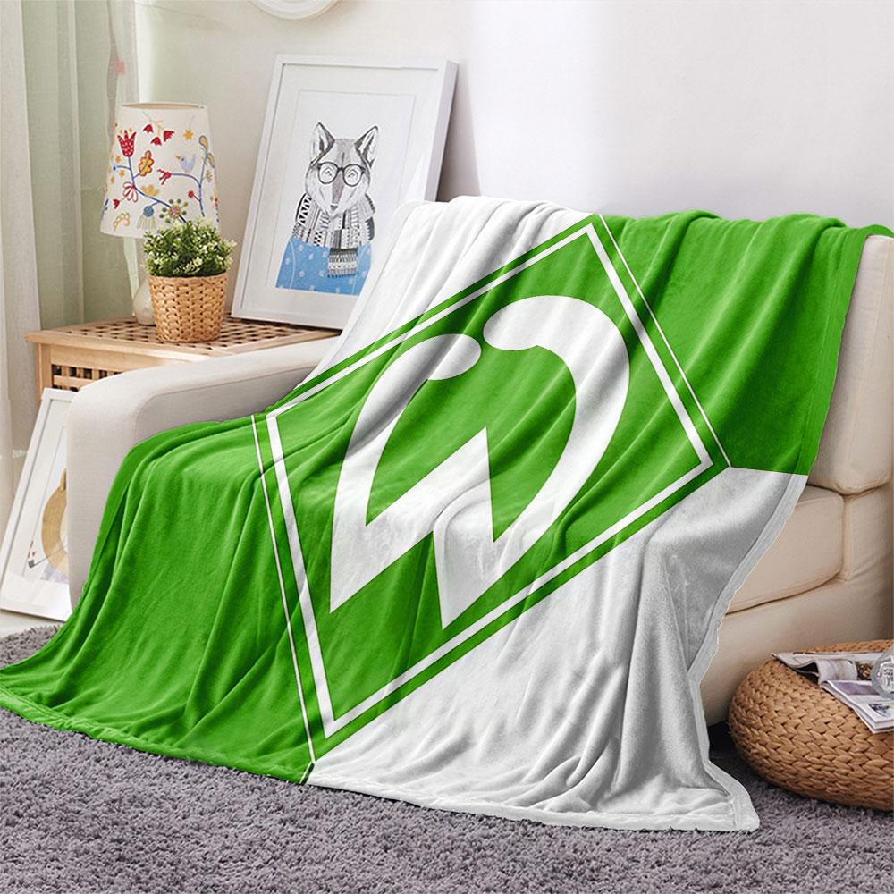 Werder team FlAannel Blanket, High quality Comfortable for All Seasons, Home Decor, Warmth and Comfort