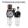 Regulator Trap Air Treatment Unit Oil Water Separation Meter AFR 2000+AL 2000 G1/4" AFC 2000 Air Compressor