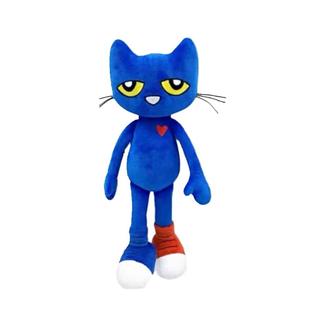 Pete the Cat Hand Puppet Plush Doll Pizza Party Soft Plush Blue Cat Stuffed Animal Toy  Super Soft Pete Kitty