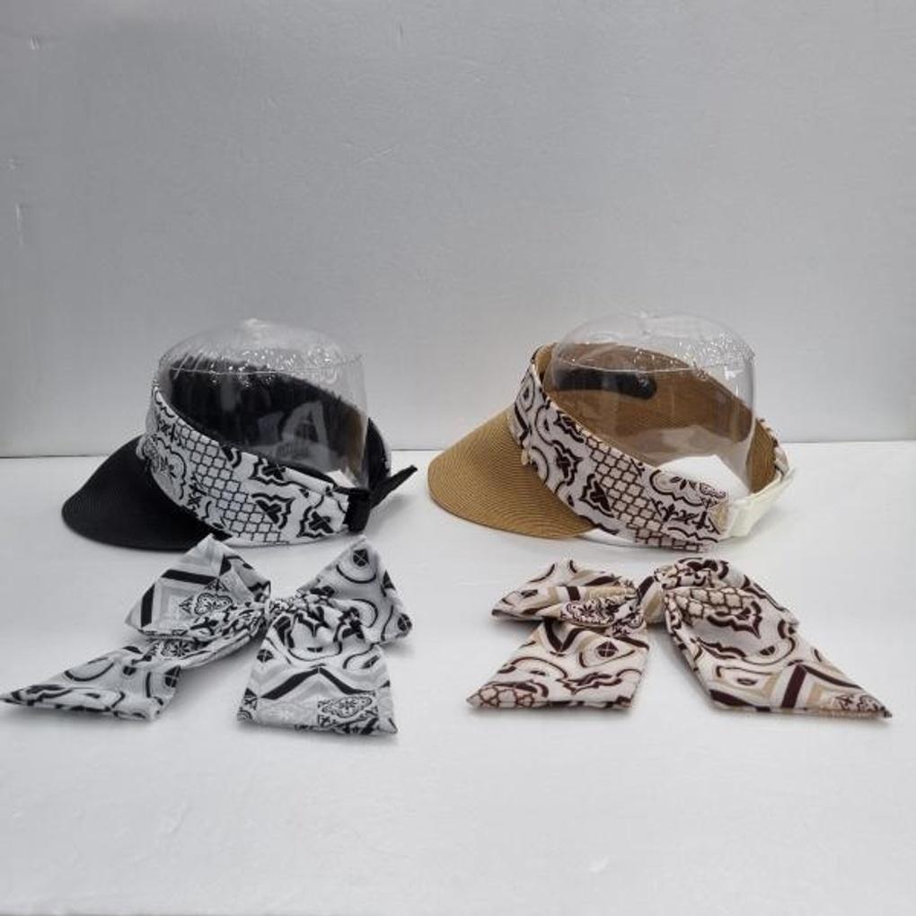 Женский летний гольф-шарф со съемным солнцезащитным козырьком