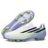 Mens Womens Adult Youth Soccer Cleats Natural Artificial Grass Training High-Top Mesh Upper TPU Rubber Outsole