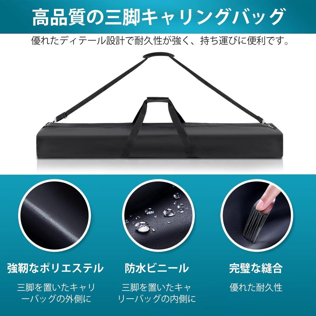 Сумка для микрофонной стойки OUKMIC, длина 122 см, подходит для музыки, регулируемый плечевой ремень, прочный штатив с двойной молнией, подставка и т. д.. ремень, ручка,