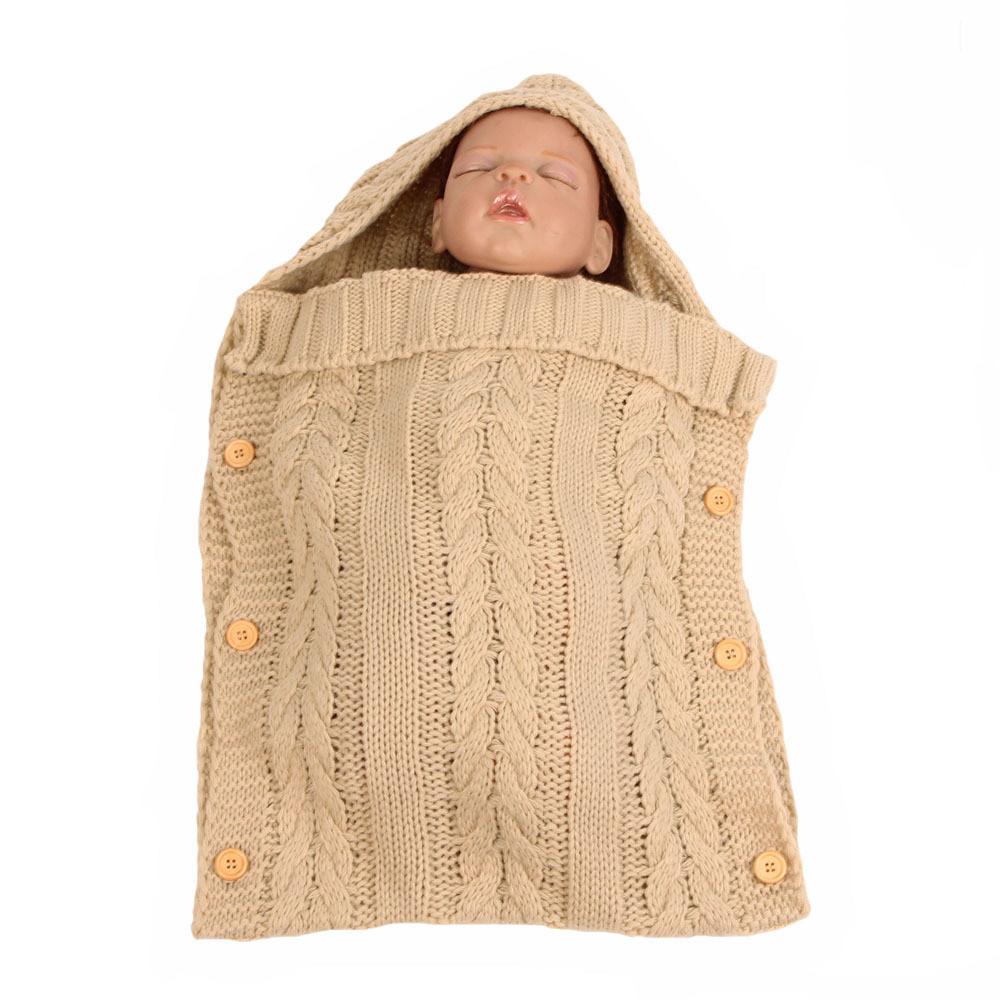 Baby Knitted Sleep Sack With Buttons For Infant Toddler Comfort And Warmth