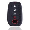 Чехол-брелок для ключа автомобиля для Toyota Hilux Yaris Corolla Rav4 Chr Revo Auris Innova Highlander Venza Fortune Держатель для ключей
