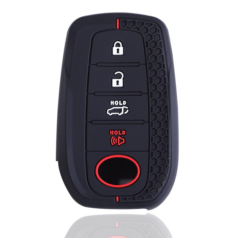 Чехол-брелок для ключа автомобиля для Toyota Hilux Yaris Corolla Rav4 Chr Revo Auris Innova Highlander Venza Fortune Держатель для ключей