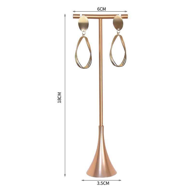 Креативная металлическая стойка для демонстрации и хранения сережек Zhongmeida