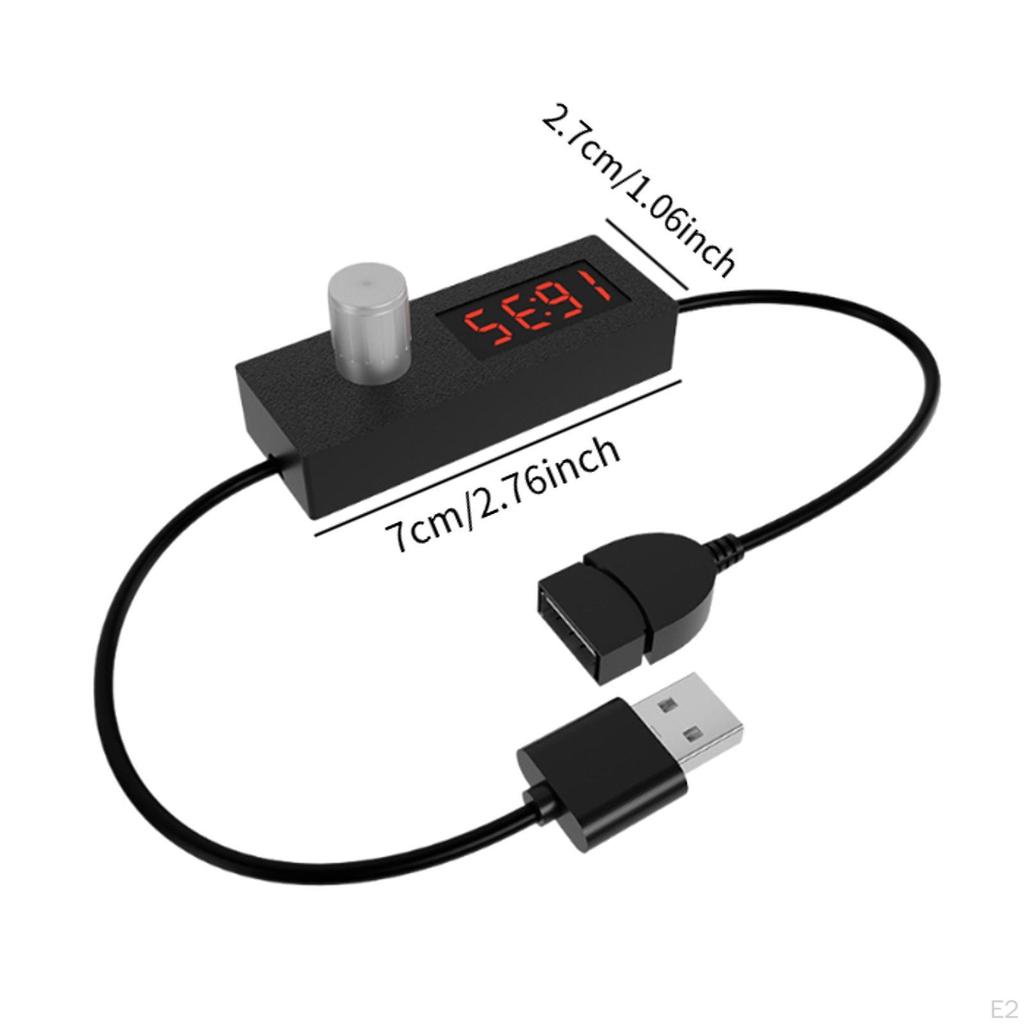 USB-шнур питания с таймером, компактный удлинитель с функцией отключения питания
