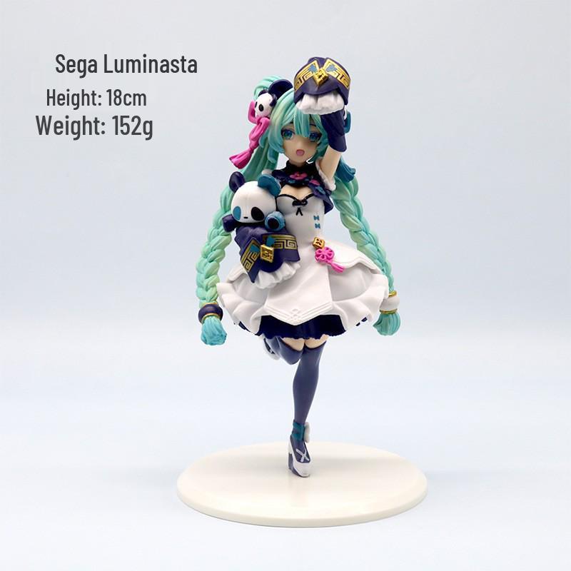 Hatsune Princess Sakura Warrior 2D Figure – Cherry Blossom Car & Desktop Ornament