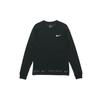 Спортивная одежда Swoosh Повседневная Спортивная С круглым вырезом С длинным рукавом Черная Мужская DA0336-010