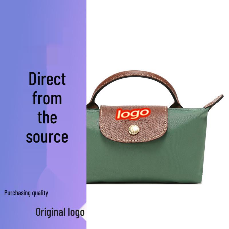 Нейлоновая сумка через плечо для пельменей с инкрустацией в виде дракона и карманом для телефона