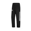 Logo Design Striped Straight Leg Retro Sports Casual Pants Unisex Pants Black White TR90PT-BW