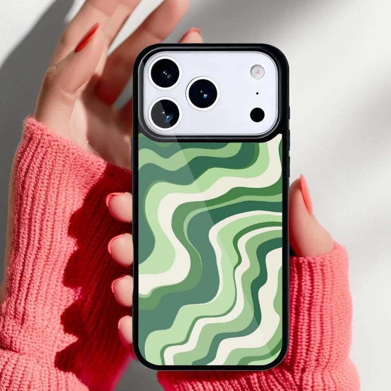 Чехол-накладка для телефона с абстрактным узором «Жидкий вихрь» для iPhone 17 16 15 14 13 Pro Max Задняя крышка для 12 11 Pro Coque
