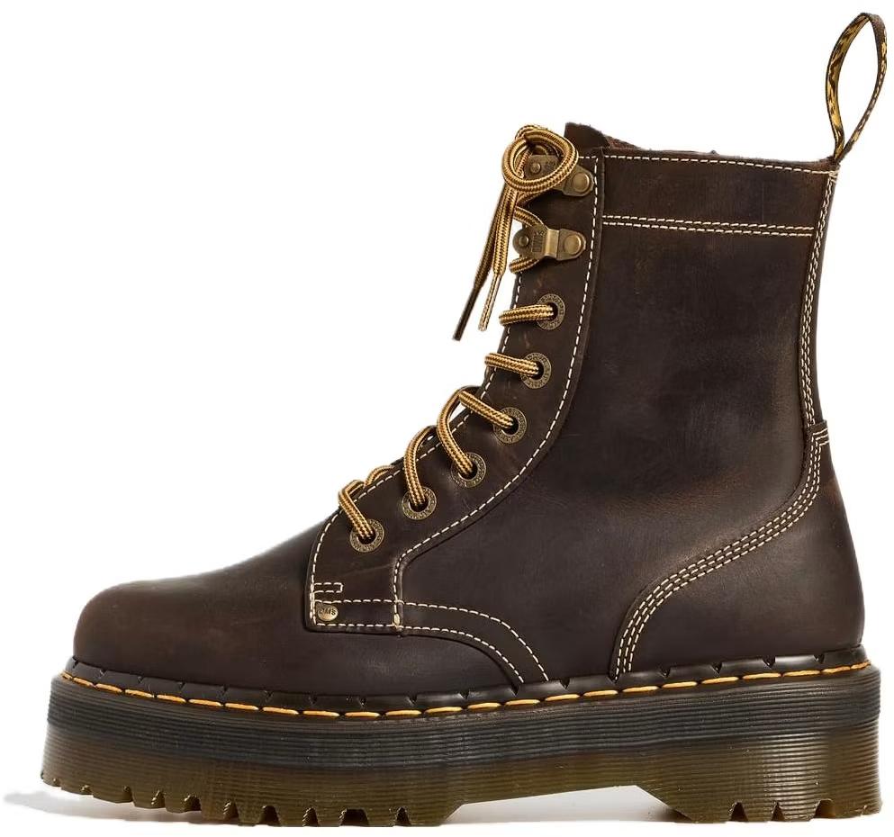 31125201 Dr.Martens Jadon Arc 8-Eye Boot "Dark Brown" (Men's)