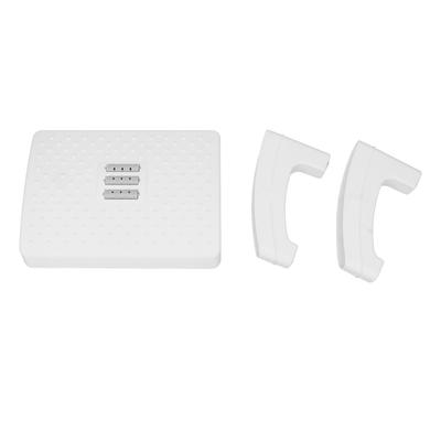 Подставка для ног под стол Массажный ролик Снимает усталость Уменьшает отек Боль Эргономичная подставка для ног Белый