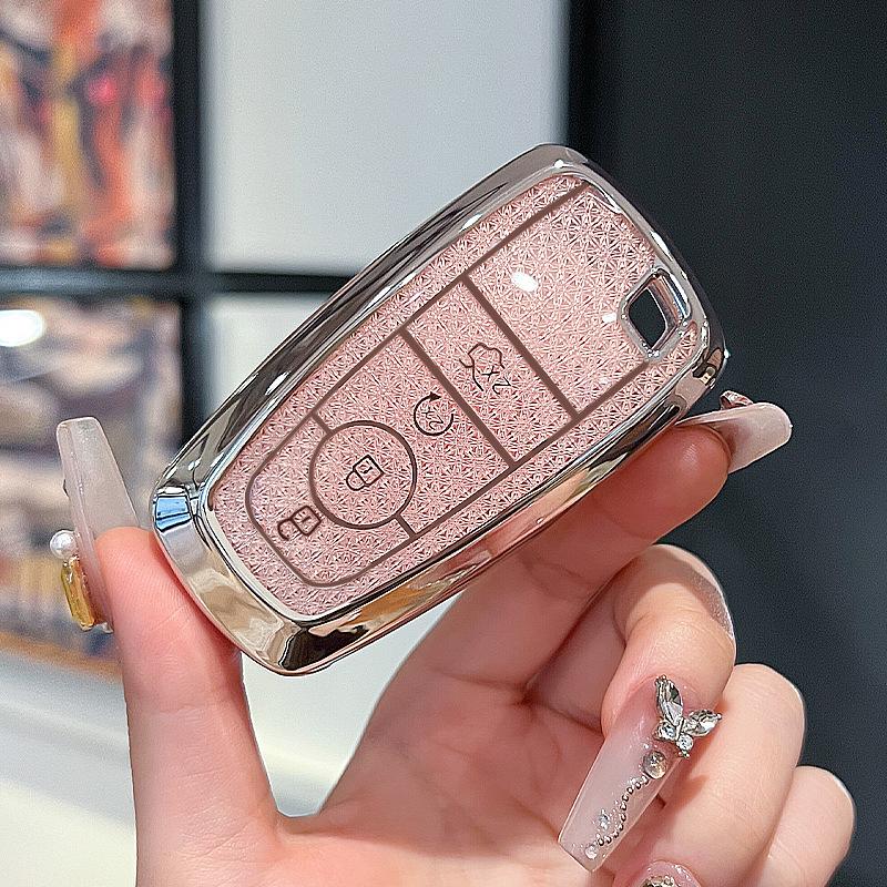 Роскошная крышка для ключа для моделей Ford Mondeo, Edge, Explorer и Escort.