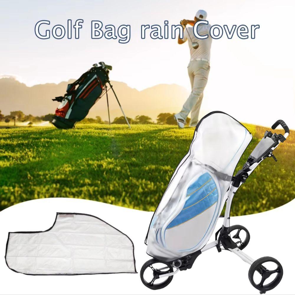 With Zipper Golf Bag Rain Coat Waterproof Golf Bags Shield Golf Bag Cover  Outdoor Sports