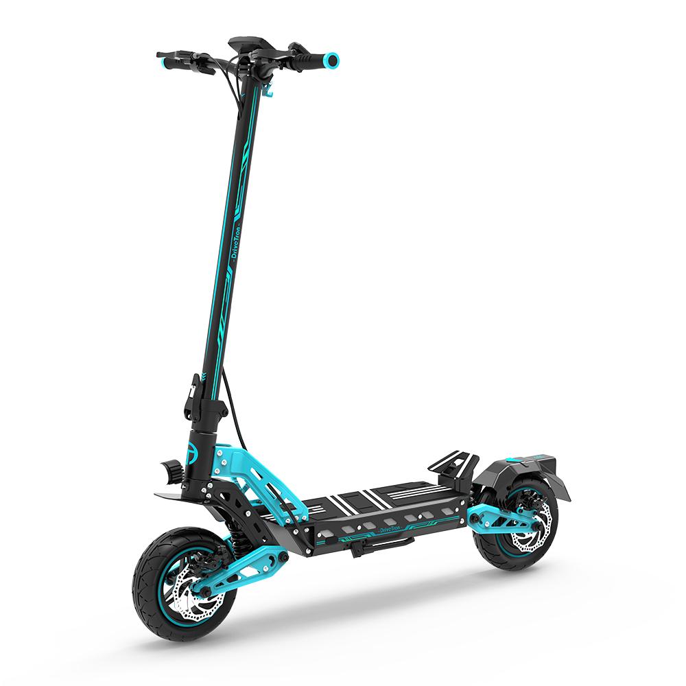 Складной электрический самокат DRIVETRON DT10 10" с мотором 1000 Вт и аккумулятором 48 В 15,6 Ач