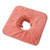 1 шт., косметическое СПА-покрывало из кораллового флиса отличного качества, мягкое, с отверстием для губ, удобное, утолщенное, 35*35 см, массажное