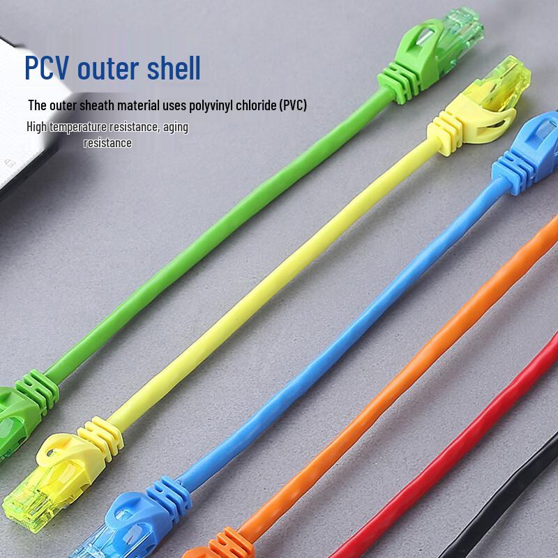LLHY Cat6 Gigabit Ethernet Patch Cable with RJ45