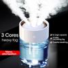 2L Air Humidifier For Home USB Large Capacity 3 Nozzle Heavy Fog Air Purifier With LED Lamp Ultrasonic Essenti OIL Diffus Aroma
