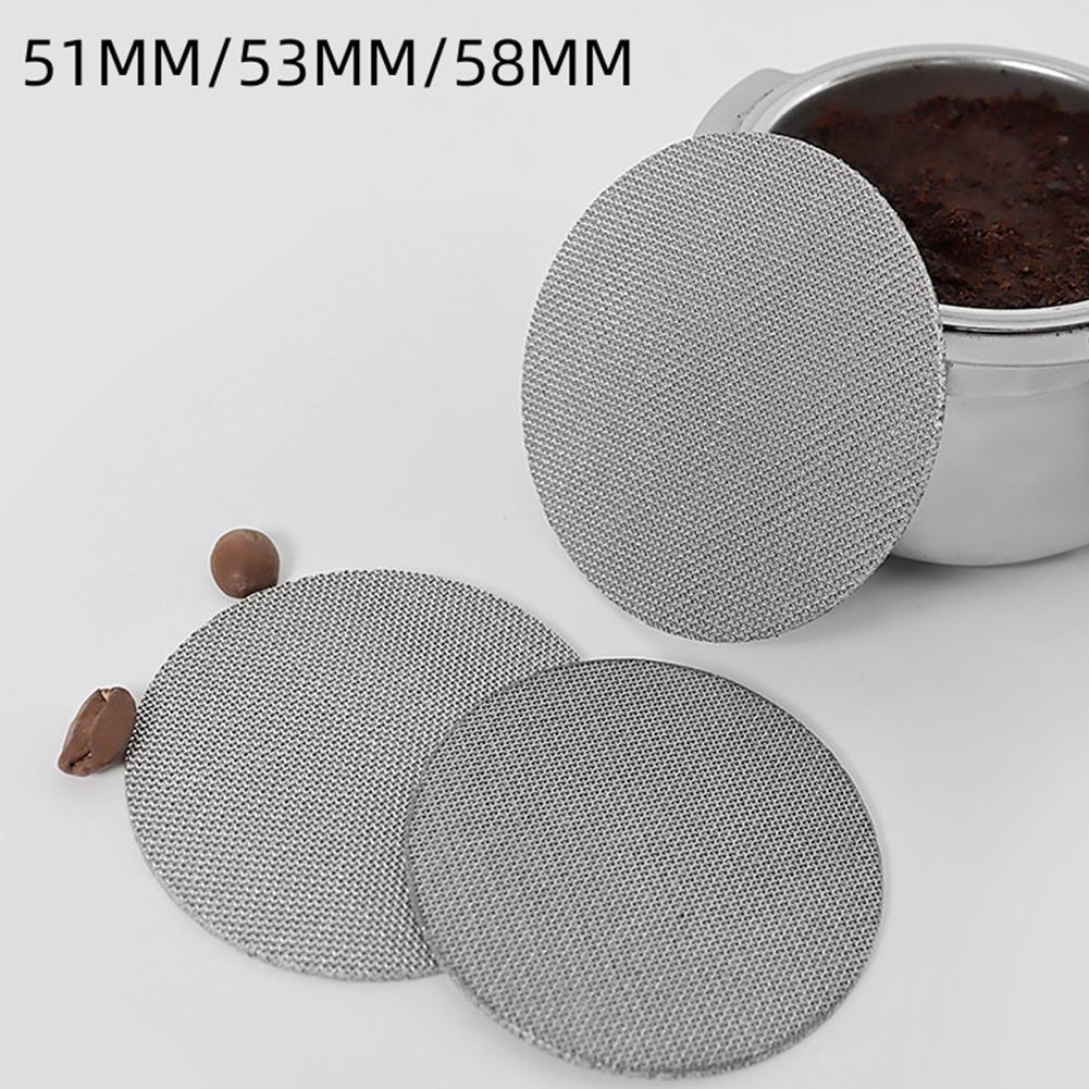 Portafilter Coffee Filter Screen Reusable Stainless Steel 1 Pcs