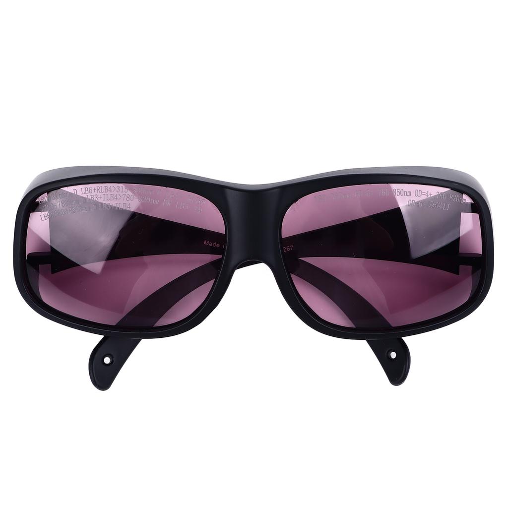 Cosmetology Safety Glasses Professional 808nm OD5 UV Blue Green Light Wavelength Protection Glasses