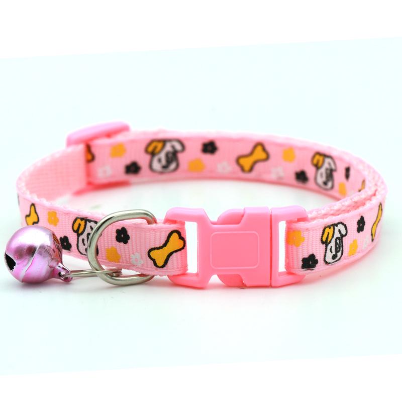 Коллекция костей и цветов Ошейник для собак с колокольчиком для питомцев