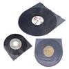 50Pcs Vinyl Record Inner Sleeves Dustproof Scratch-Resistant Anti-Static Plastic Round Bottom EP Protective Sleeves