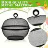 Durable Iron Fruit and Vegetable Washing Basket with Lid – Food-Safe Kitchen Utensil for Fresh Produce, Drain Basket for Fruits and Vegetables