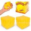 Simulation Oversized Cheese Pinch Music Decompression Toy Slow Rebound Can Be Shaped Creative Tofu Ball Hand Pinch Vent Ball