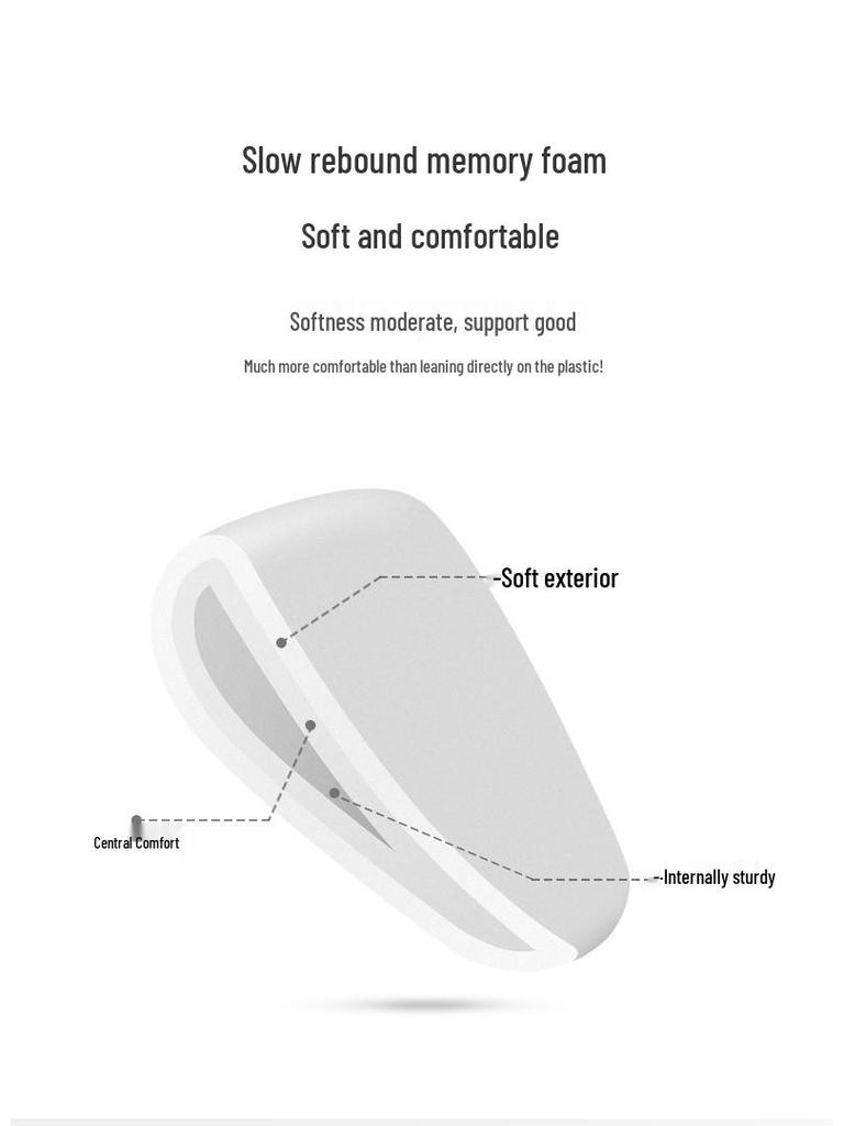 Car Essential: Alcantara Knee Support Cushion for Long-Distance Driving